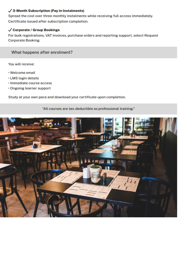 Brochure - Reg R638 Food Premises Compliance_004