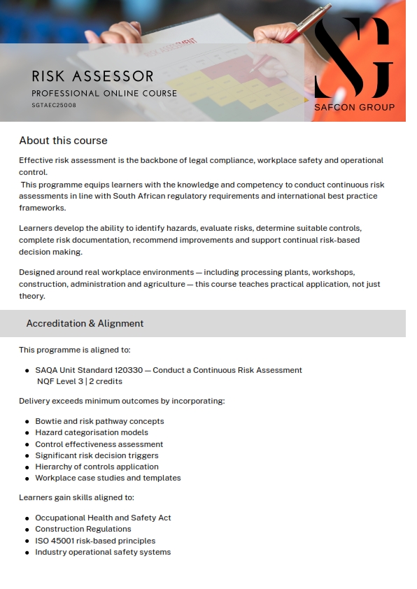 Course Brochure - SGTAEC25008 - Risk Assessor_001